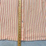 Soft Surroundings  Button Down Shirt Striped 100% Cotton Long Sleeve Top‎ Size 3X Photo 8