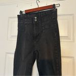 Free People We the Free Jayde Black High-Waisted Flare Jeans sz 26 Photo 2