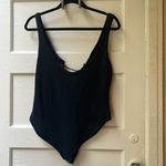 Trendy & Tipsy black Jimi Hendrix purple haze sleeveless lace up vneck bodysuit Photo 1