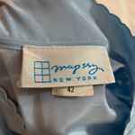 Vintage Womens Peony Light Blue Blouse Size 42 Large Photo 13