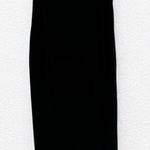 Vintage Onyx Nite Velvet Black Sweetheart Babydoll Tank Maxi Dress Dark Romantic Photo 0