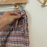 Madewell Sarong Midi Skirt in Rainbow Gingham size 2 Photo 4