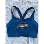 Nike Pro Swoosh Sports Bra Teal Blue Size Small DQ5252-460 Photo 5