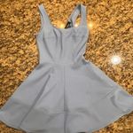 Lulus Blue Periwinkle Home Before‎ Daylight Skater Dress Size XS Photo 0