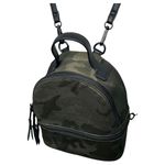 Steve Madden New  Backpack Crossbody Camouflage Convertible Purse Black Green Photo 3