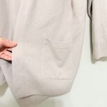 Vince  Cashmere Cardigan Sweater Knit Beige Open Front Sz Large Luxury Minimalist Photo 10
