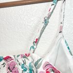 Midnight sky  juniors floral crop tank top smocked back and adjustable straps Photo 10