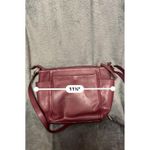 Liz Claiborne Burgundy **Crossbody Bag** Gold Hardware Photo 7