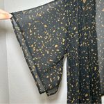 Final Touch Final‎ Touch Black Kimono with Gold Speckles Photo 1