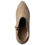 Giuseppe Zanotti  Cindy Suede Leather Ankle Bootie Beige Taupe Stiletto Heel US 6 Photo 5