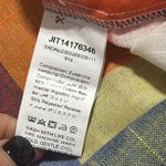 EMERY ROSE women’s size small button front multicolored Plaid Button Photo 5