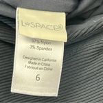 l*space L* Phoebe Classic One‎ Shoulder One Piece Swimsuit Womens Black SZ 6 Summer Photo 3