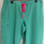 FIGS Women’s Technical Collection Surgical Green Scrub Pants Size XL Photo 1