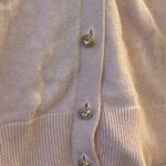 7th Avenue Women's Pink Cardigan Sweater Size L Long Sleeve V Photo 3