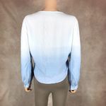 Ultra Pink Dip-Dye Wrap Front Long Sleeve Top NEW 1X Photo 10