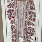 Umgee Vibrant Floral Embroidered Cardigan Photo 0