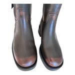 Franco Sarto Trevi Mid Calf Dark Brown Heeled Boots Size 6M Photo 6