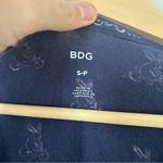 BDG 🦋 Urban Outfitters Blue V-Neck T-Shirt Bunny Bicycle Graphic Tee Small Casual Photo 1