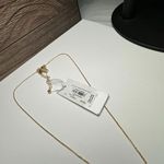 Kate Spade “ Mom” Engraved Rhinestone Gold Tone Necklace Signed NWT Photo 4
