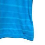 Nike  Dri Fit Blue White Striped Golf Polo Tank Top Size Small Photo 4