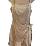 Princess Polly  Champagne Satin Mini Dress Photo 1