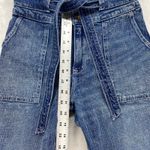 Abercrombie & Fitch  Ultra‎ High Rise Straight Jeans Belted Size 27/4R Photo 2