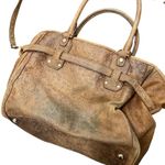 Michael Kors  Satchel Crossbody Bag Ostrich‎ Leather Designer Purse Handbag Photo 7
