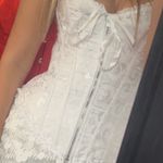 Spirit Halloween White Corset Top Photo 1
