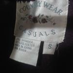 Country Wear Casuals S Purple Vest Photo 2