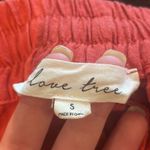 Love Tree Light Red High Waisted Shorts Photo 2