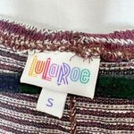 LuLaRoe Lindsay Small Striped Open Front Cardigan Short Sleeve Photo 3