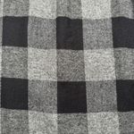 Triple Five Soul Shirt L Flannel Button Up Black Gray Plaid Roll Tab Lumberjack Size L Photo 5