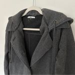 Papaya  Peacoat Button Wrap Womans Size L Grey Photo 1