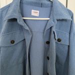 Ci Sono Blue Corduroy Jacket Photo 2