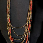 Anthropologie #401 VINTAGE  Long Multi Bead Necklaces Photo 0