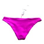 l*space by Monica Wise Sandy Classic Bikini Bottom Bright Fuchsia Women's Medium Photo 5