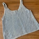 Hippie Rose light blue crochet tank Photo 2