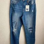 Indigo Rein 🆕 Straight Leg Distress Jeans 13🆕 Photo 1