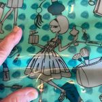 Makeup Bag Tote Aquamarine Blue Photo 3