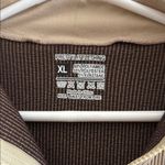 Pretty Little Thing Long Sleeve Tan Ribbed Bodysuit Photo 2