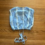 ZARA  stripe tie around top Photo 2