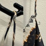 Isabel Marant Etoile Sabba Strappy Bandana Print Midi Dress Black Ochre Size 10 Photo 11