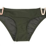 Rachel Roy Bikini Bottom Olive Green Rose Gold V Photo 2