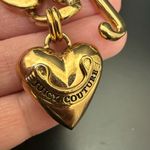 Juicy Couture Vintage Gold-tone Starter Charm Bracelet with Puffed Heart and J Photo 8