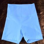 Girlfriend Collective NWOT  Biker Shorts Size XS Blue Photo 0