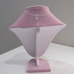 Disney The Nightmare Before Christmas necklace 18-inch Silver Tone Heart Pendant Photo 3