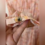 Tommy Hilfiger Paisley Chiffon Midi Dress 2 Garden Party Peasant Bishop Sleeves Photo 11