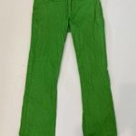 Dollhouse  Women’s Lime Green Straight Leg Pants Vintage Y2K 1990’s EUC Sz XS Photo 3