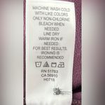 Maurice's  XS Smart Workwear Purple Mini Twisted Front Shirt Dress Photo 5