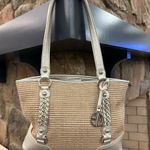 Giani Bernini  Gold Bag—very nice- small lipstick mark on inside. Photo 2